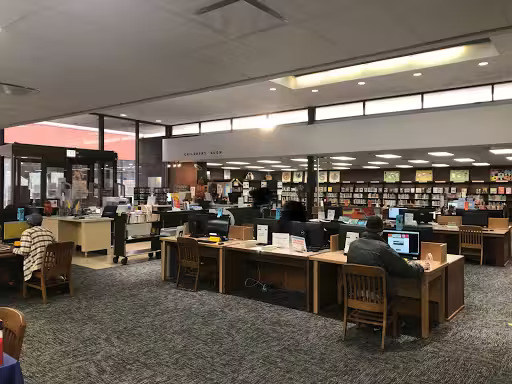 Portage-Cragin Library, interior